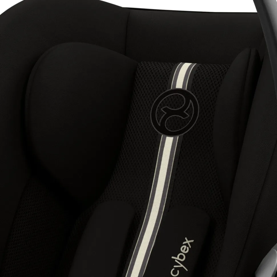 Poussette trio eezy s twist+ 2 pivotante magic black avec nacelle cot s et siège auto cloud g3 i-size tissu plus