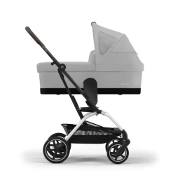 Poussette trio eezy s twist+ 2 pivotante dune grey avec nacelle cot s et siège auto cloud g i-size