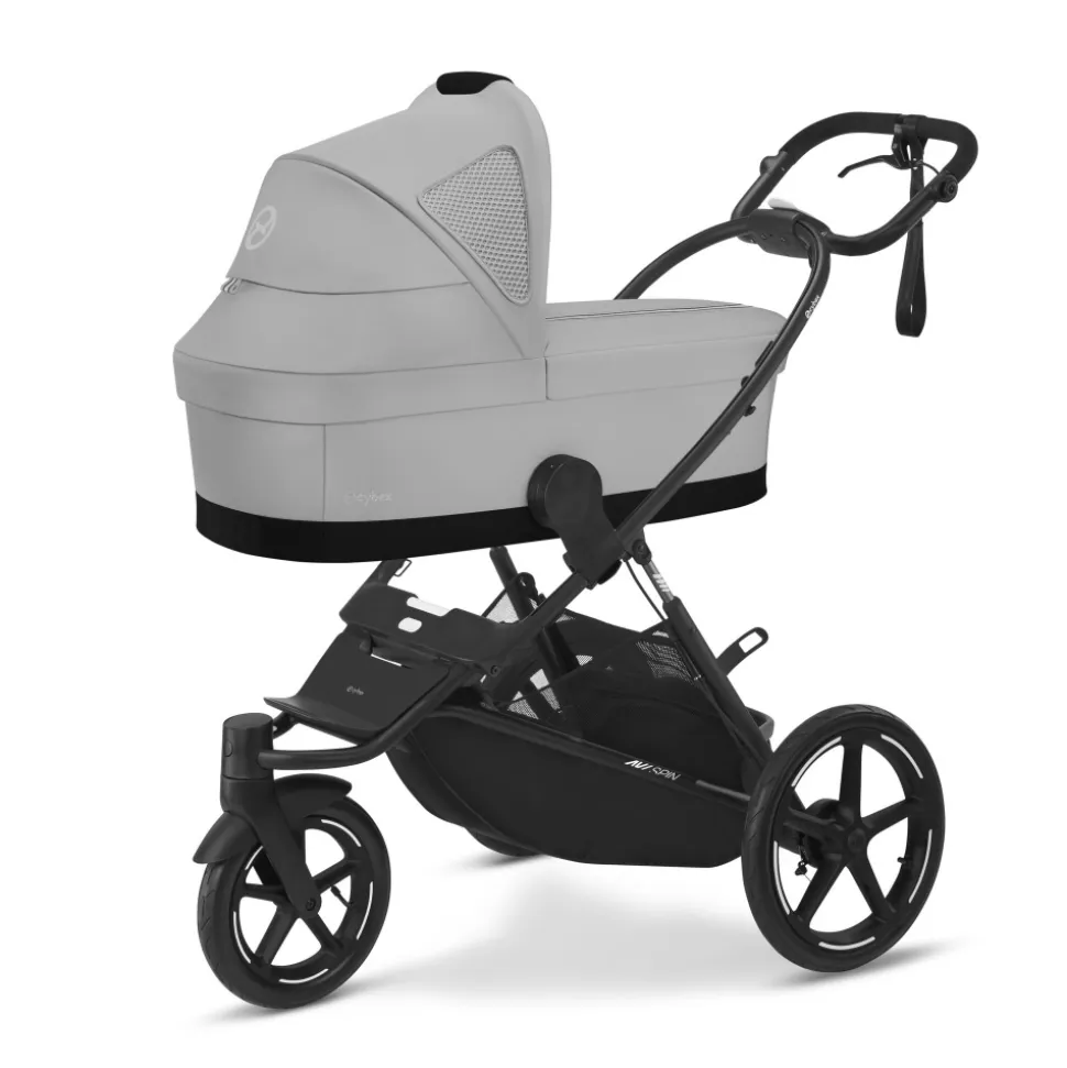 Poussette trio eezy s twist+ 2 pivotante dune grey avec nacelle cot s et siège auto cloud g i-size