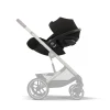 Poussette trio eezy s twist+ 2 pivotante magic black avec nacelle cot s et siège auto cloud g i-size