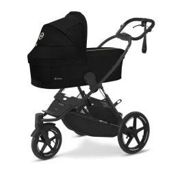 Poussette trio eezy s twist+ 2 pivotante magic black avec nacelle cot s et siège auto cloud g i-size