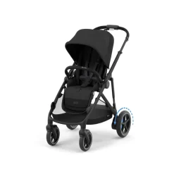 Poussette trio e-gazelle s moon black + siège auto aton b2 i-size + nacelle s