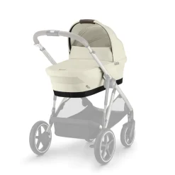 Poussette trio e-gazelle s seashell beige + siège auto aton b2 i-size + nacelle s