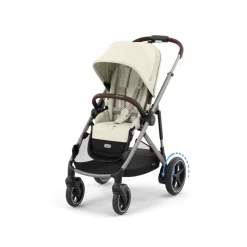 Poussette trio e-gazelle s seashell beige + siège auto aton b2 i-size + nacelle s