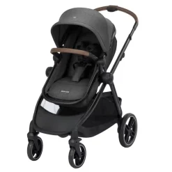 Poussette trio 3 en 1 zelia s dark grey