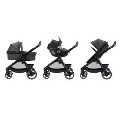 Poussette trio 3 en 1 zelia s dark grey