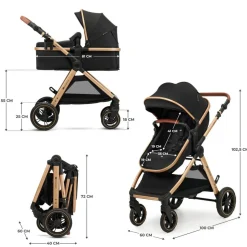 Poussette trio esme pro beige