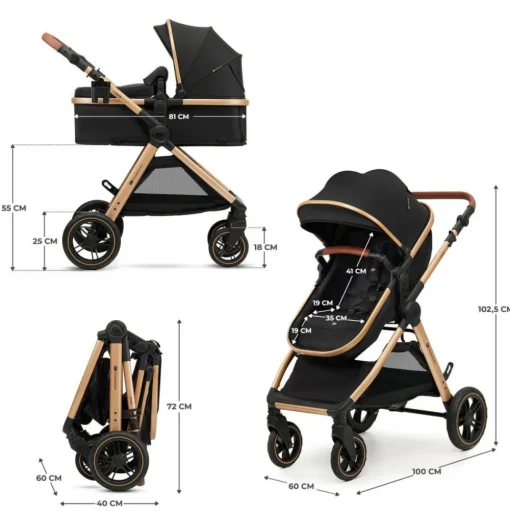Poussette trio esme pro beige