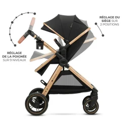 Poussette trio esme pro noir