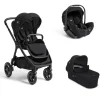 Poussette trio finiti + siège auto i-level pro + nacelle ramble xl eclipse noir