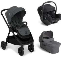 Poussette trio finiti + siège auto i-starter eclipse + nacelle ramble xl ebony