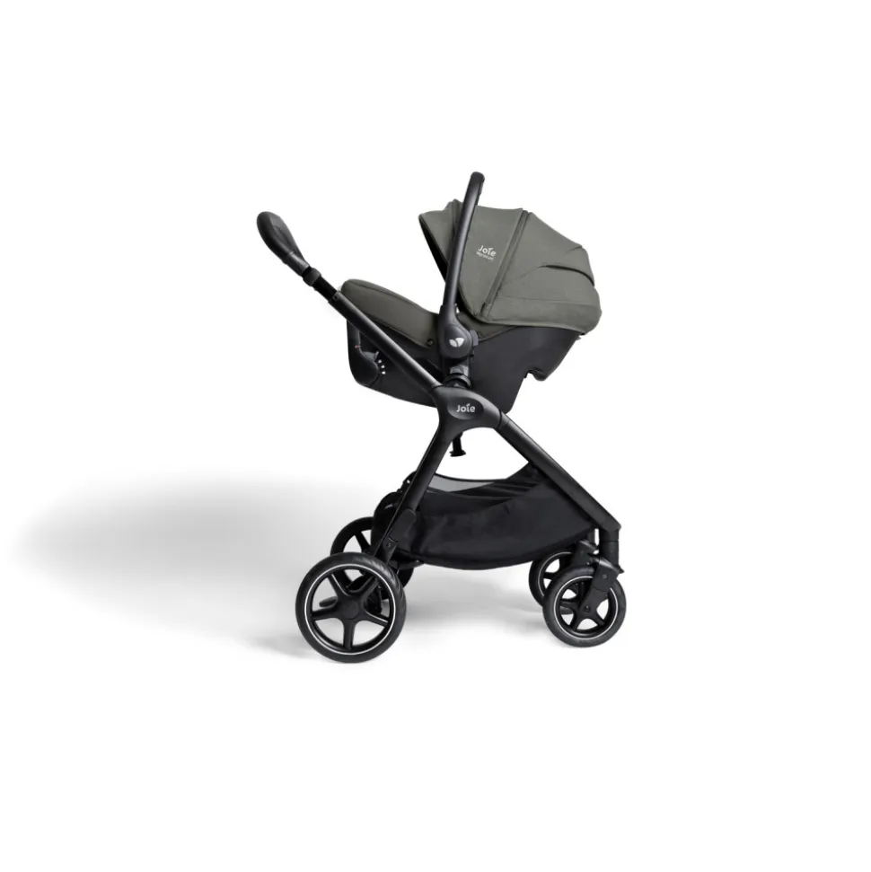 Poussette trio finiti + siège auto i-starter eclipse + nacelle ramble xl evergreen