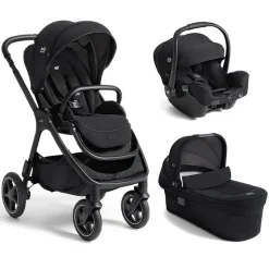Poussette trio finiti + siège auto i-starter + nacelle ramble xl eclipse
