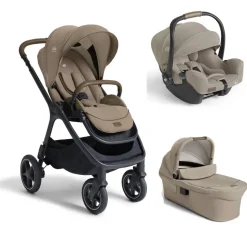 Poussette trio finiti + siège auto i-starter + nacelle ramble xl sandstone