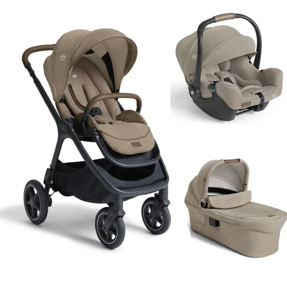 Poussette trio finiti + siège auto i-starter + nacelle ramble xl sandstone