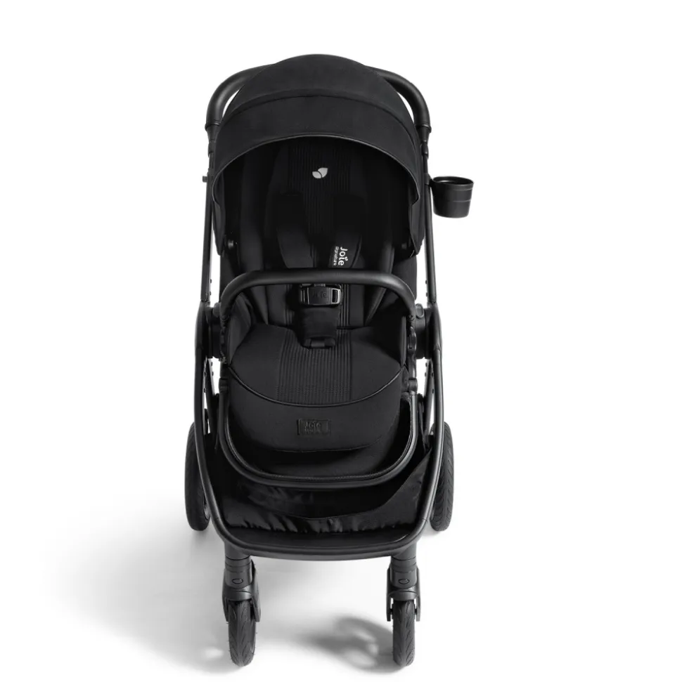Poussette trio finiti signature eclipse + siège auto i-snug 2 shale + nacelle ramble signature xl eclipse noir