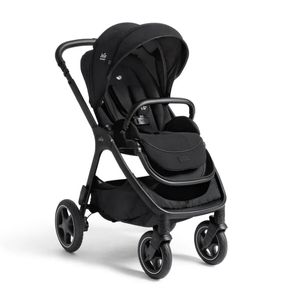 Poussette trio finiti signature eclipse + siège auto i-snug 2 shale + nacelle ramble signature xl eclipse noir