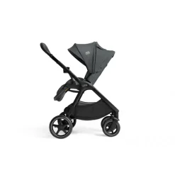 Poussette trio finiti signature ebony + siège auto i-snug 2 shale noir + nacelle ramble signature xl ebony gris