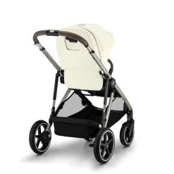 Poussette trio gazelle s seashell beige + siège auto cloud g i-size + nacelle s + base g