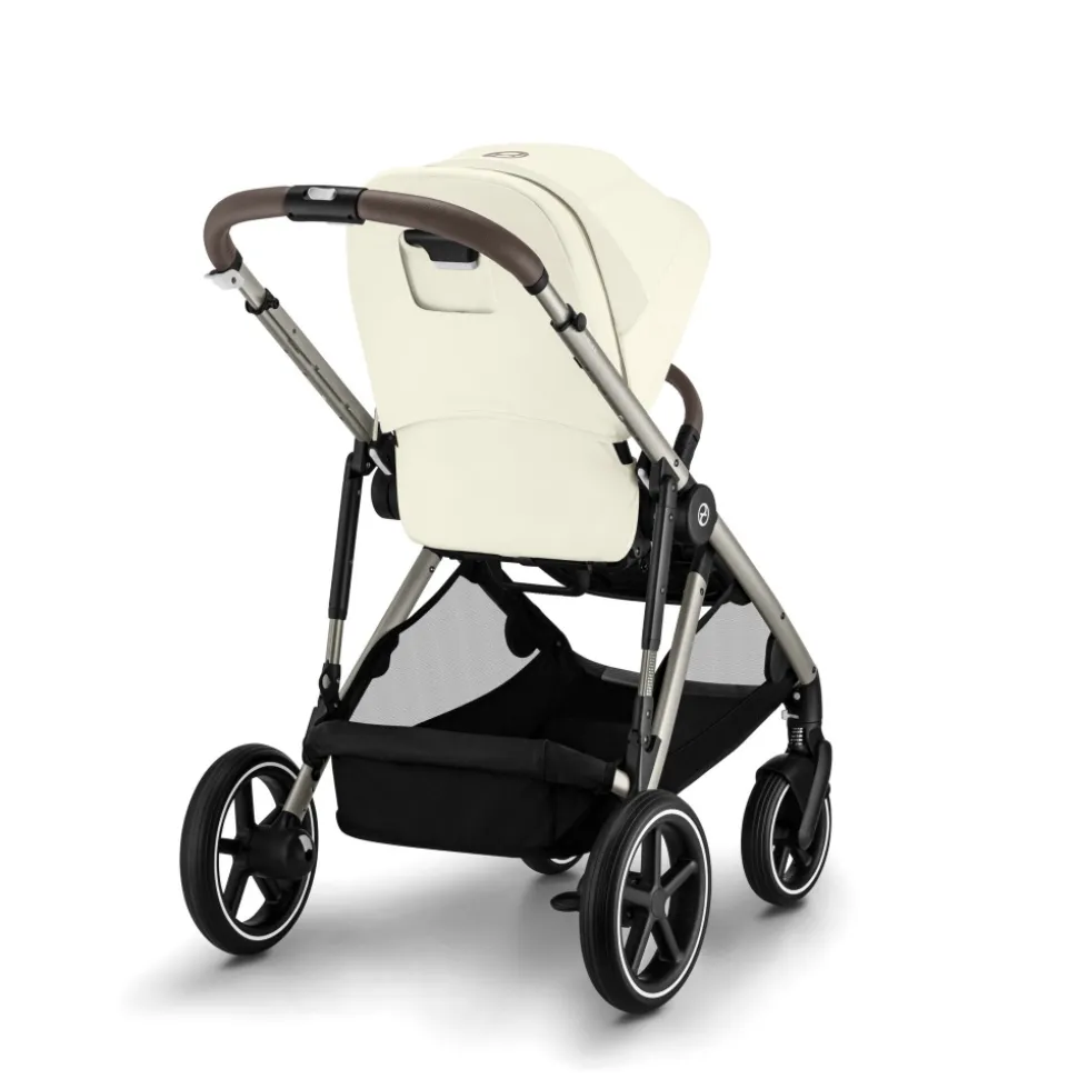 Poussette trio gazelle s seashell beige + siège auto cloud g i-size + nacelle s + base g