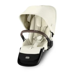 Poussette trio gazelle s seashell beige + siège auto aton b2 i-size + nacelle s