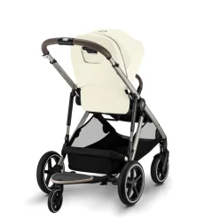 Poussette trio gazelle s seashell beige + siège auto aton b2 i-size + nacelle s