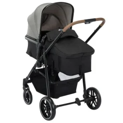 Poussette trio haze luxe tinted grey