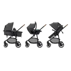 Poussette trio haze lux mineral graphite
