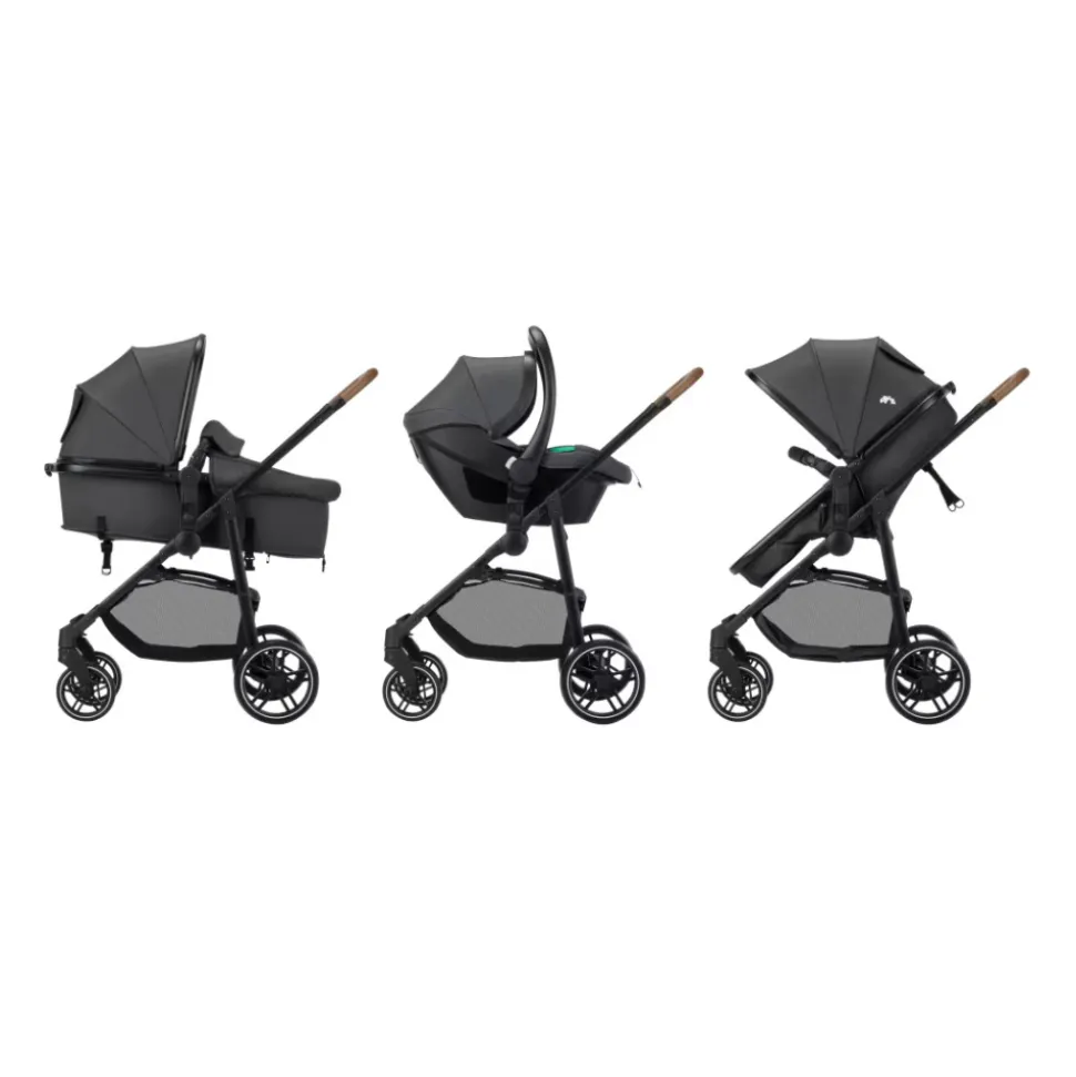 Poussette trio haze lux mineral graphite