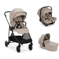 Poussette trio ixxa next + siège auto pipa urbn + nacelle lytl chateau