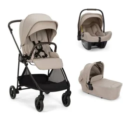 Poussette trio ixxa next + siège auto pipa next + nacelle lytl chateau