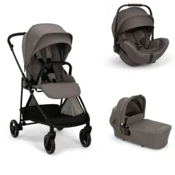 Poussette trio ixxa next + siège auto arra flex + nacelle lytl thunder