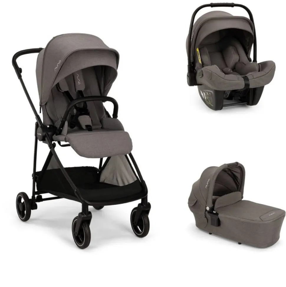 Poussette trio ixxa next + siège auto pipa next + nacelle lytl thunder