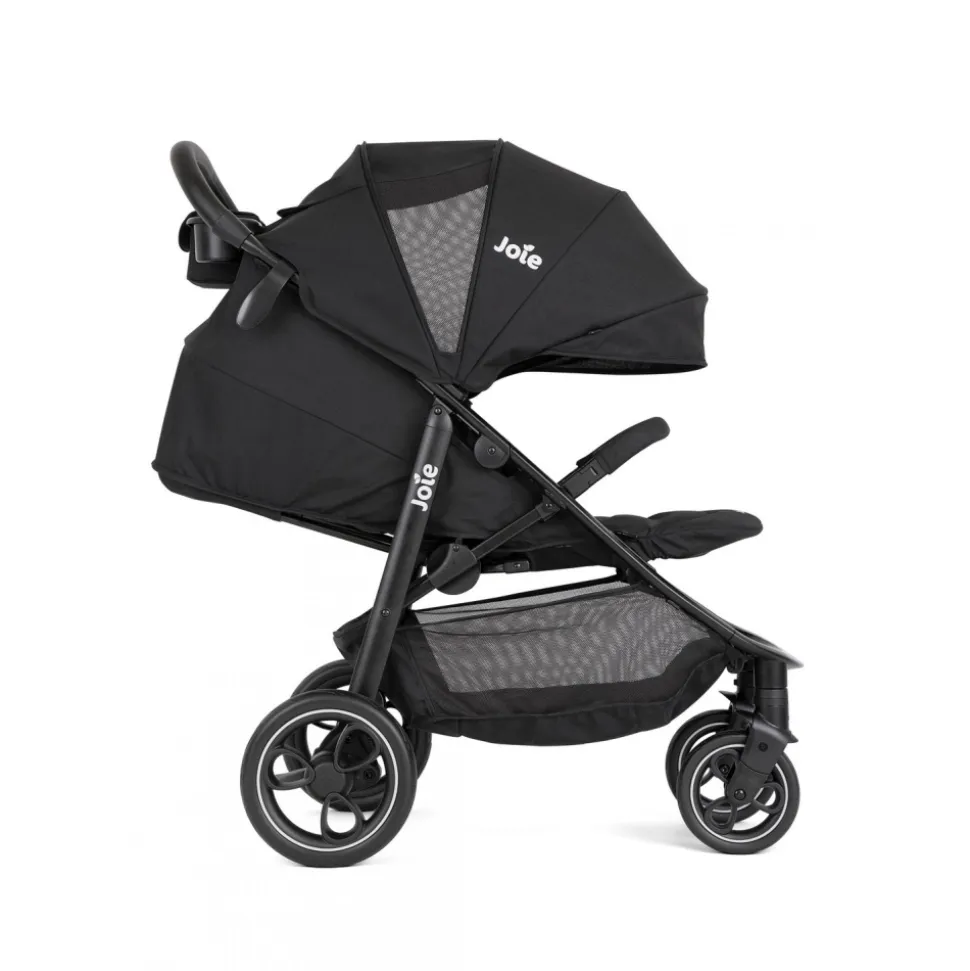 Poussette trio litetrax shale + siège auto i-level pro eclipse + nacelle ramble shale noir