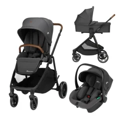 Poussette trio luvia mineral graphite