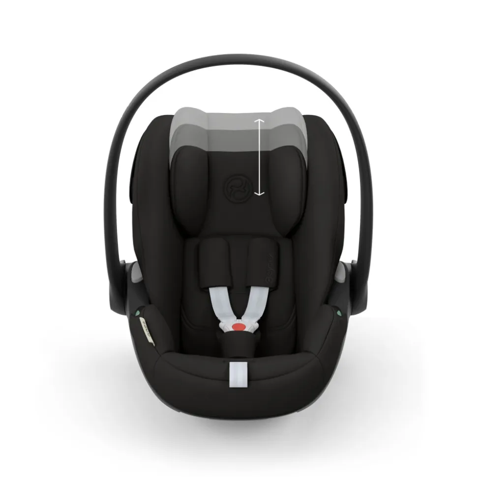 Poussette trio melio carbon 6 almond beige avec siège auto cloud g i-size et nacelle
