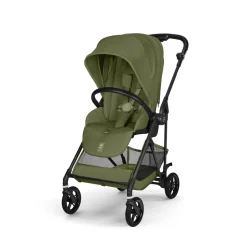 Poussette trio melio carbon 6 moss green avec siège auto cloud t i-size et nacelle