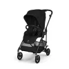 Poussette trio melio carbon 6 magic black avec siège auto cloud g3 i-size tissu plus et nacelle