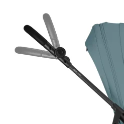 Poussette trio melio carbon 6 stormy blue avec siège auto cloud t i-size et nacelle