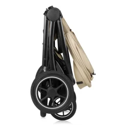 Poussette trio meril + nacelle + coque beige sand