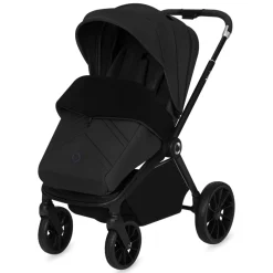 Poussette trio mika plus + nacelle + siège auto astrid black onyx
