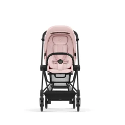 Poussette trio mios 3 peach pink châssis matt black + cloud t i-size + nacelle luxe