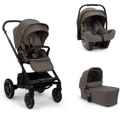 Poussette trio mixx next + siège auto pipa next + nacelle mixx thunder