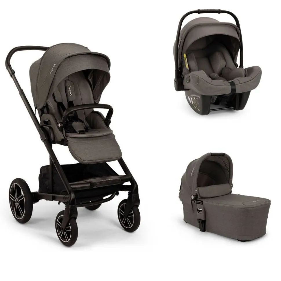 Poussette trio mixx next + siège auto pipa next + nacelle mixx thunder