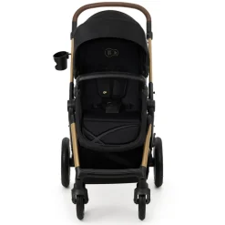 Poussette trio moov 2 air wheels avec base pure black