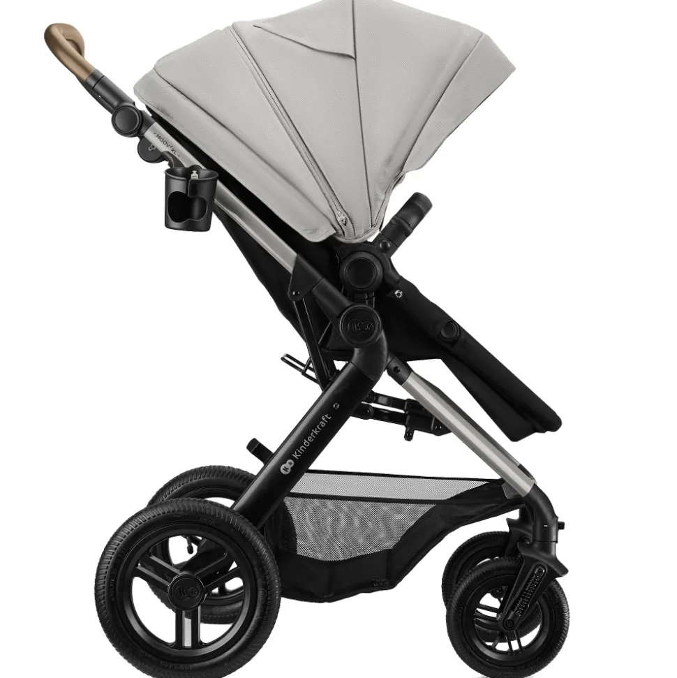 Poussette trio moov 2 xl air wheels moonlight grey