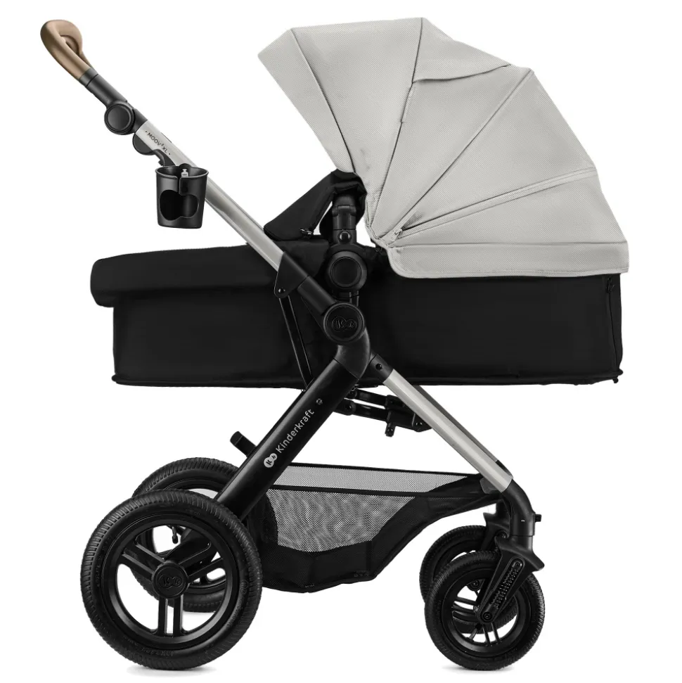 Poussette trio moov 2 xl air wheels moonlight grey