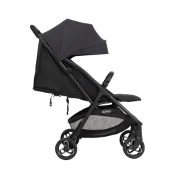 Poussette trio myavo + siège auto snuglite + nacelle charcoal