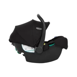 Poussette trio myavo + siège auto snuglite + nacelle charcoal