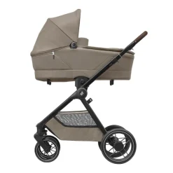 Poussette trio oxford + siège auto pebble 360 pro 2 + nacelle sense twillic truffle + base familyfix 360 pro